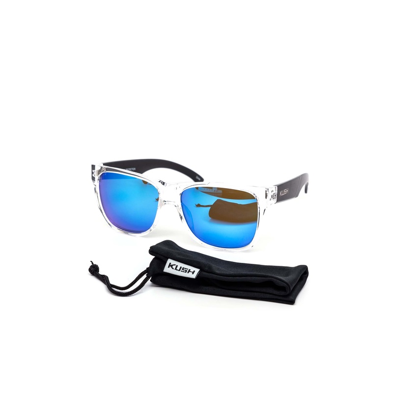 12 Pack: Kush Anon Way Square Color Mirror Wholesale Sunglasses