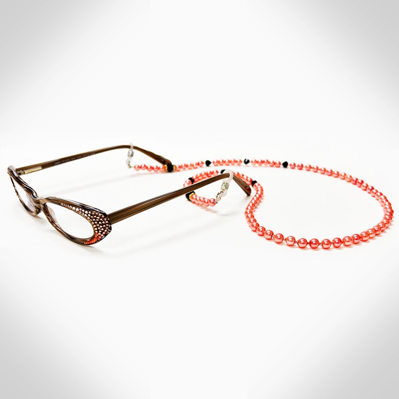 EYEGLASSES CHAIN WITH PEARLS
