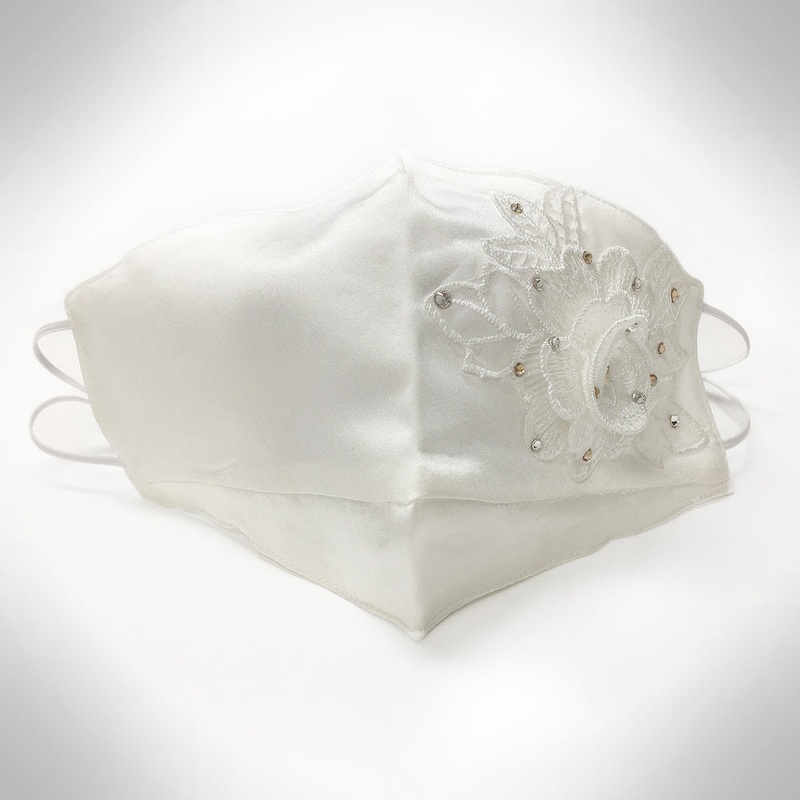 WHITE ROSE MASK – MS110