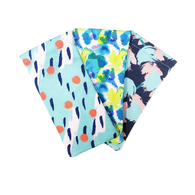 Pack of 12: Fabric Soft Pouches for Readers