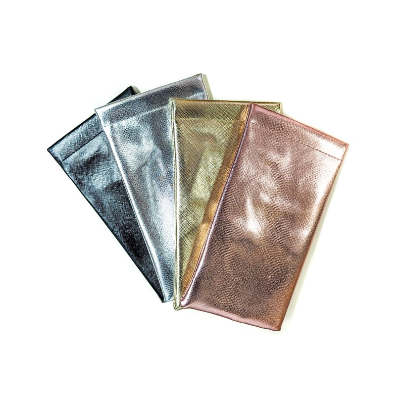 Pack of 12: Soft Shiny Pouches for All Eyewear