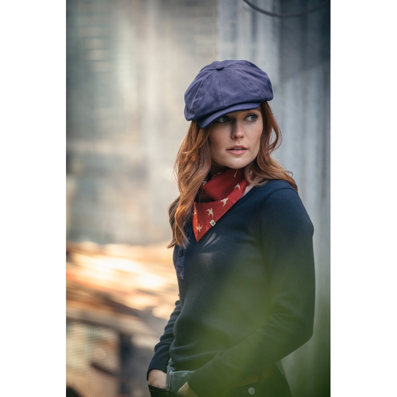 Damsons Twill Bakerball Cap Navy