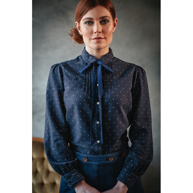 Damsons Western Bowtie Indigo