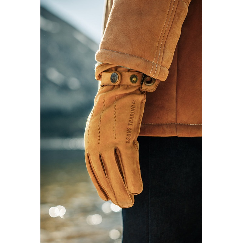 &SONS Timber Gloves Tan