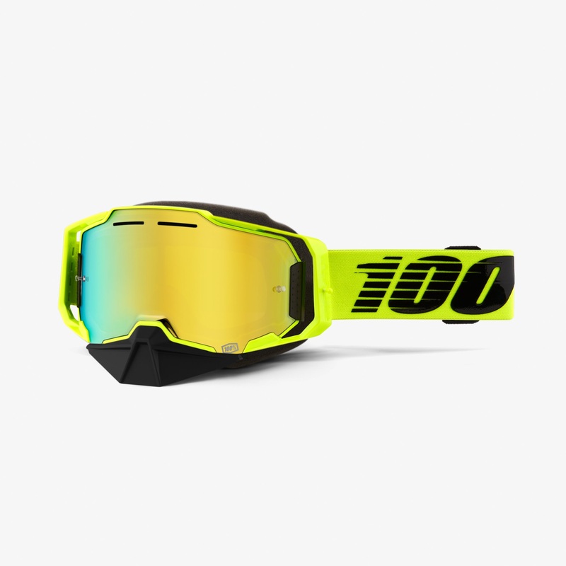 ARMEGA SNOWMOBILE Goggle Nuclear Citrus