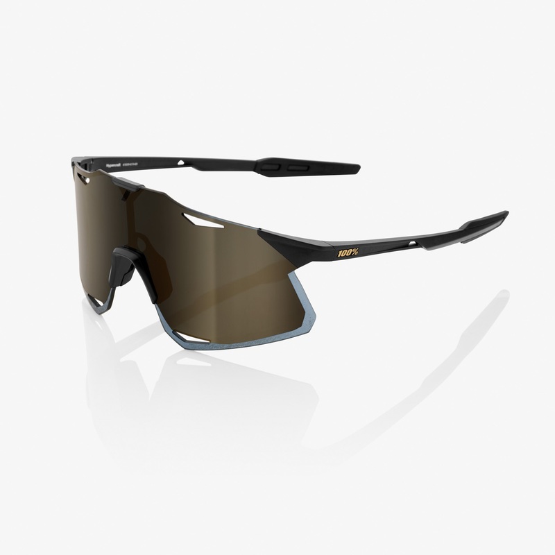 HYPERCRAFT – Matte Black – Soft Gold Mirror Lens