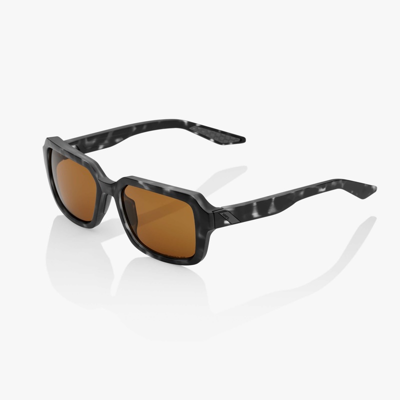 RIDELEY – Matte Black Havana – Bronze PEAKPOLAR Lens