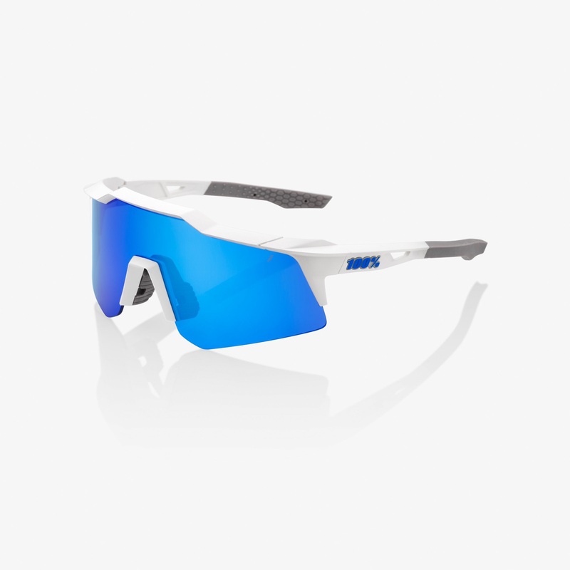 SPEEDCRAFT XS – Matte White – Blue Multilayer Mirror Lens