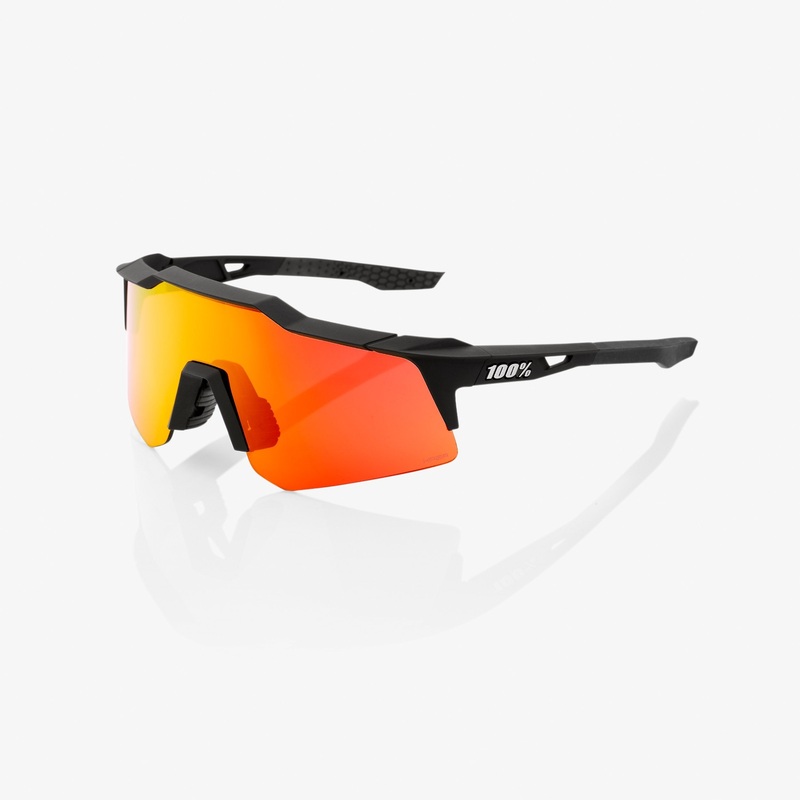 SPEEDCRAFT XS – Soft Tact Black – HiPER Red Multilayer Mirror Lens – SP22