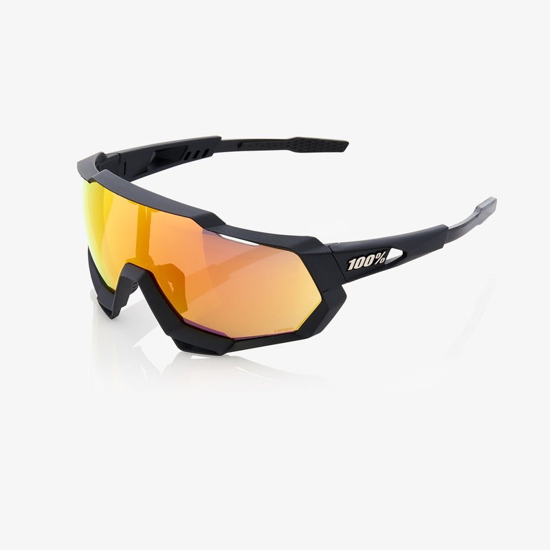 SPEEDTRAP – Soft Tact Black – HiPER Red Multilayer Mirror Lens
