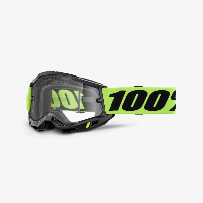 ACCURI 2 ENDURO MTB Goggle Neon Yellow – Clear Lens