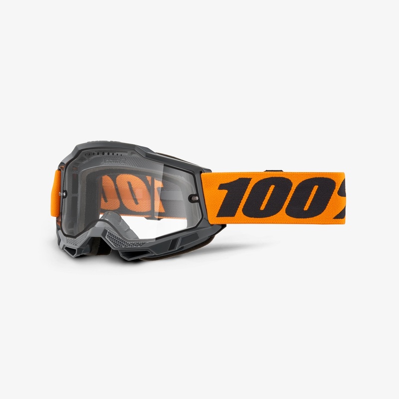 ACCURI 2 ENDURO MTB Goggle Orange – Clear Lens