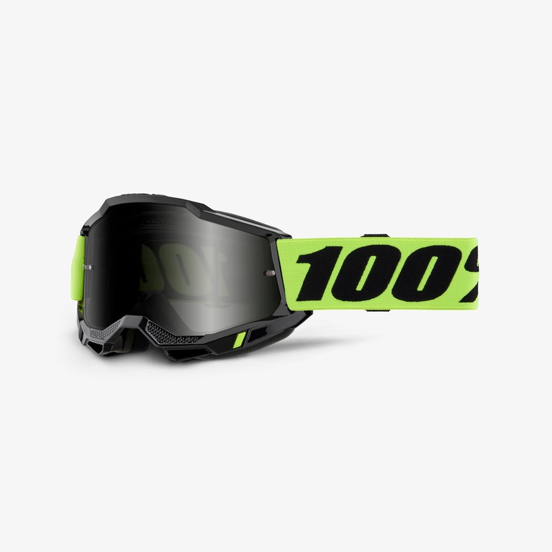 ACCURI 2 SAND Goggle Neon Yellow – Smoke Lens