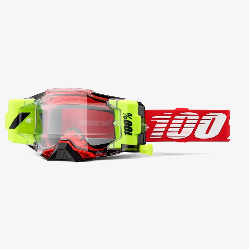 ARMEGA FORECAST Goggle Red – Clear Lens
