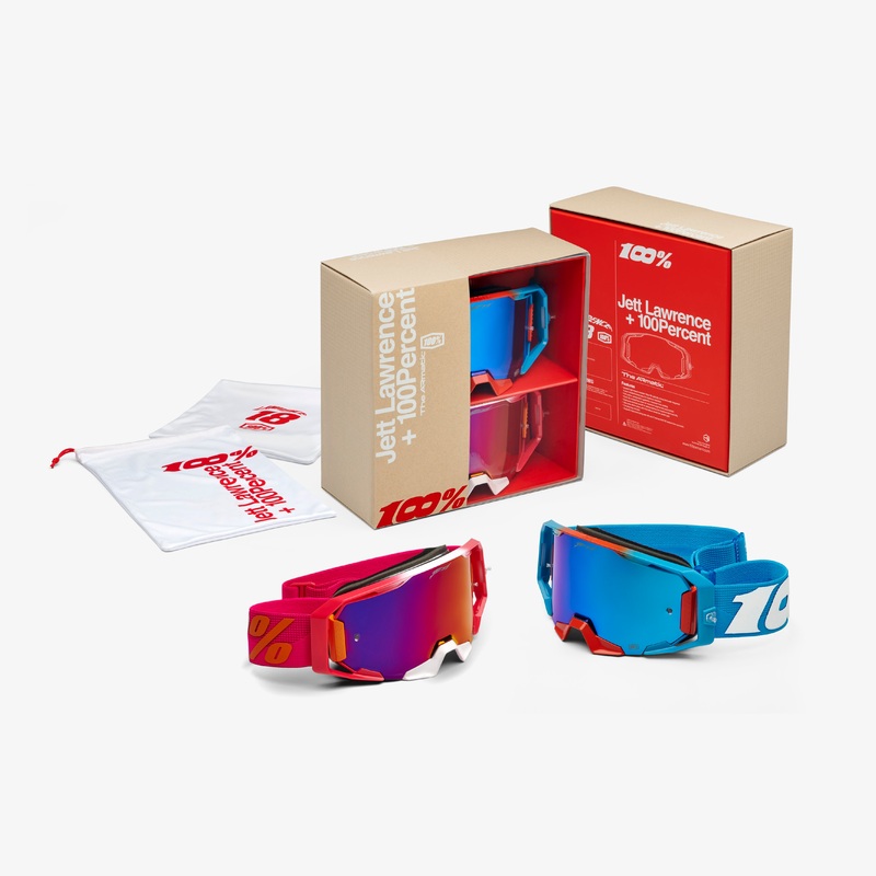 ARMATIC Goggle Pack Jett Lawrence LE Kit – Mirror Multi Lens