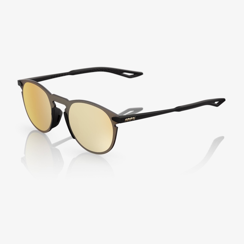 LEGERE ROUND – Matte Black – HiPER Gold 24K Mirror