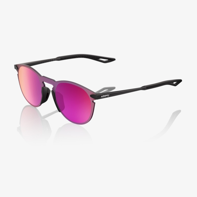 LEGERE ROUND – Soft Tact Black – Purple Mirror