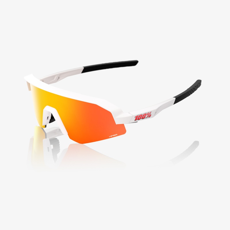 SLENDALE YOUTH – Matte White – HiPER Red Multilayer Mirror